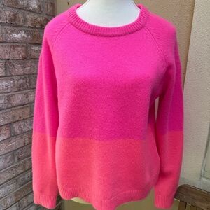 Lilly Pulitzer Two Toned Cashmere Sweater M